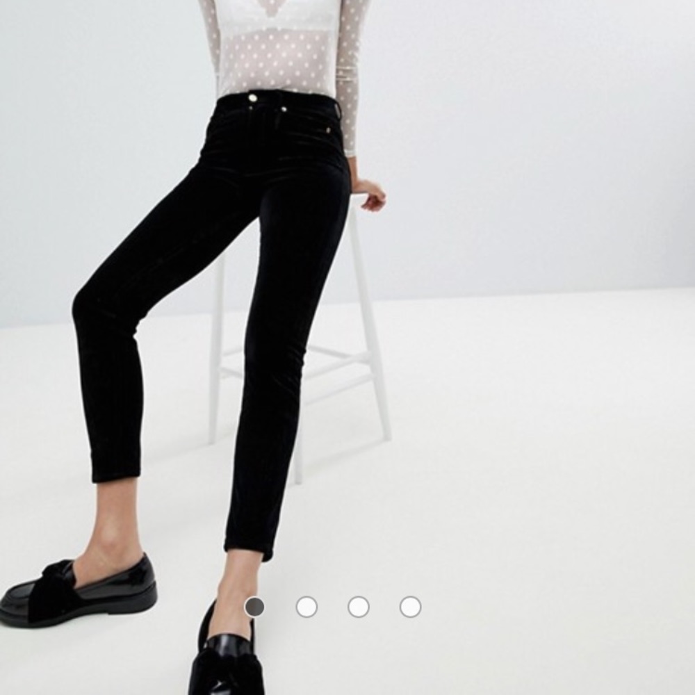 Monki Corduroy Skinny Pants